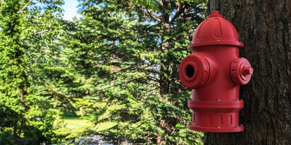 Fire Hydrant Birdhouse – Quirky Garden Décor for Backyard & Birds