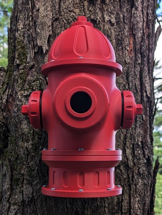 Fire Hydrant Birdhouse – Quirky Garden Décor for Backyard & Birds