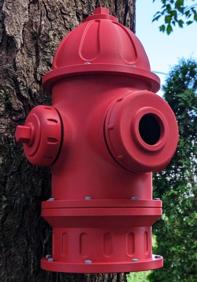 Fire Hydrant Birdhouse – Quirky Garden Décor for Backyard & Birds