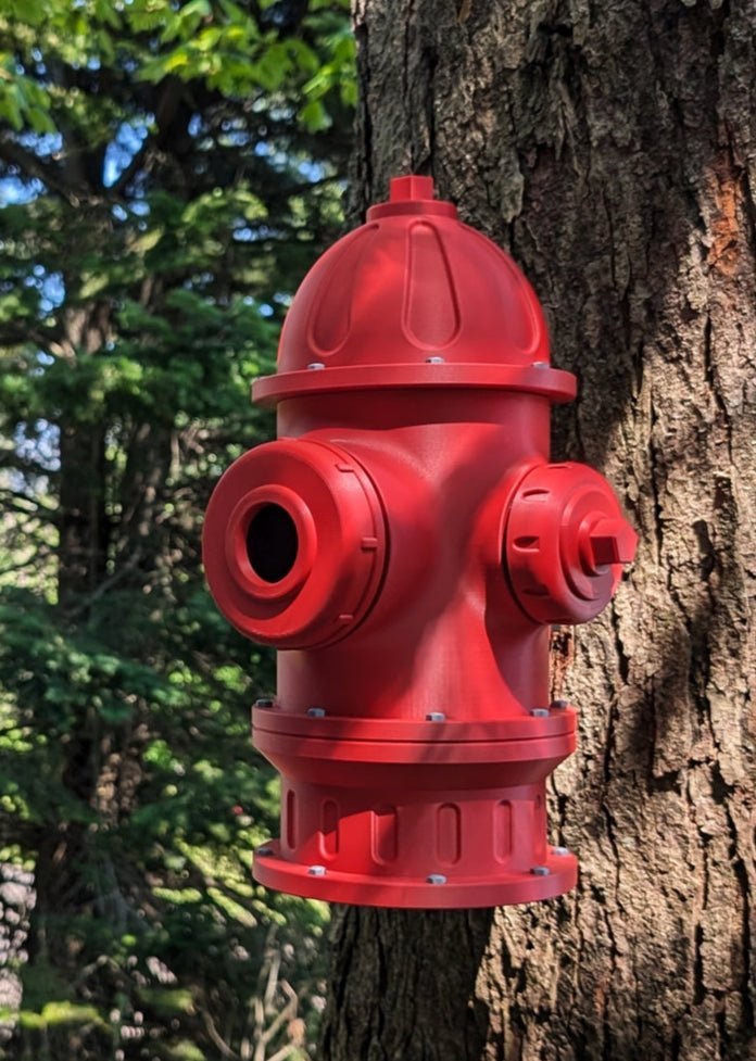 Fire Hydrant Birdhouse – Quirky Garden Décor for Backyard & Birds